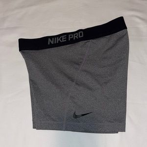 Gray Nike Pros